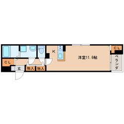 静岡駅 バス20分  田町四丁目下車：停歩4分 4階の物件間取画像